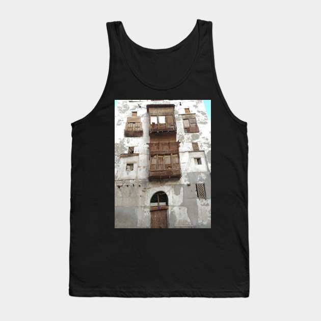 Old Jeddah Architecture Tank Top by E-ShirtsEtc